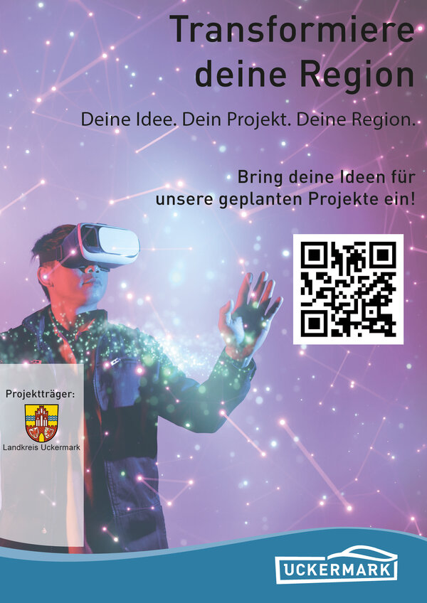 Bild vergr&ouml;&szlig;ern: Plakat Transformiere deien Region